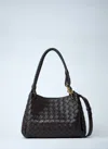 Bottega Veneta Parachute Medium Intrecciato Leather Tote Bag In Brown