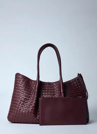 Bottega Veneta Women Medium Pinacoteca Handbag In Brown