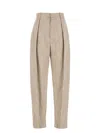 Bottega Veneta Light Grey Blend Pant