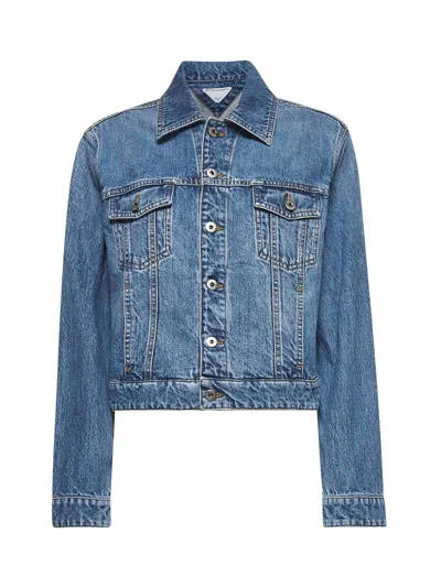 Bottega Veneta Women Mid Blue Denim Jacket
