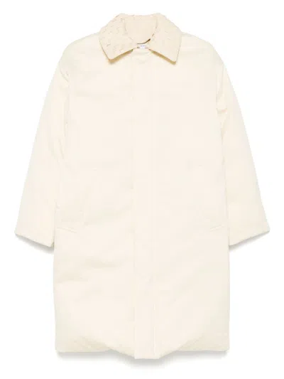 Bottega Veneta Women Midi Puffer Jacket In Multicolor