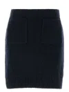 Bottega Veneta Front-pockets Boucle Mini Skirt