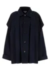 Bottega Veneta Midnight Blue Wool Blend Coat