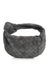 Bottega Veneta Women Graphite Mini Jodie Bag In Gray