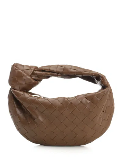 Bottega Veneta Womens Pinecone-gold Jodie Mini Leather Top-handle Bag