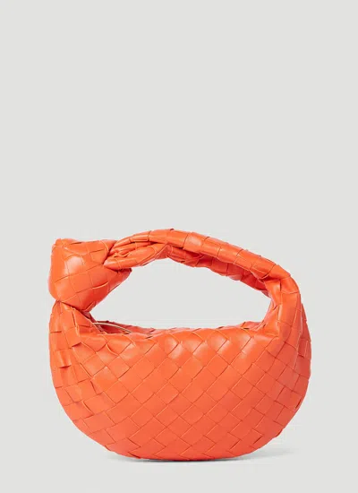 Bottega Veneta Women Mini Jodie Handbag In Orange