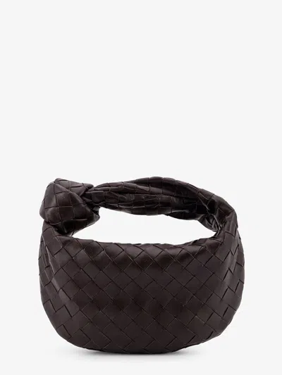 Bottega Veneta Women Mini Jodie Leather Handbag With Intrecciato Motif