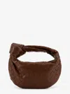 Bottega Veneta Women Mini Jodie Leather Handbag With Intrecciato Motif In Multi