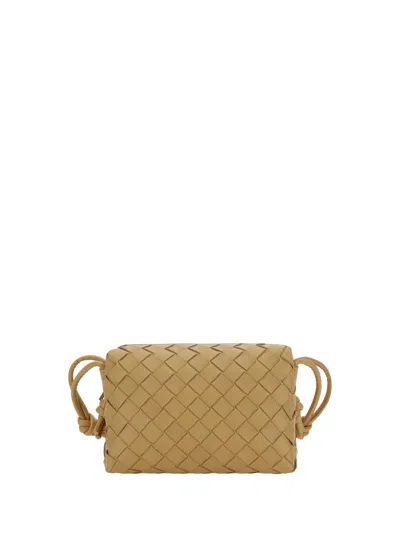 Bottega Veneta Women Mini Shoulder Bag In Brown