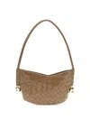 Bottega Veneta Women Mini Solstice Shoulder Bag In Brown