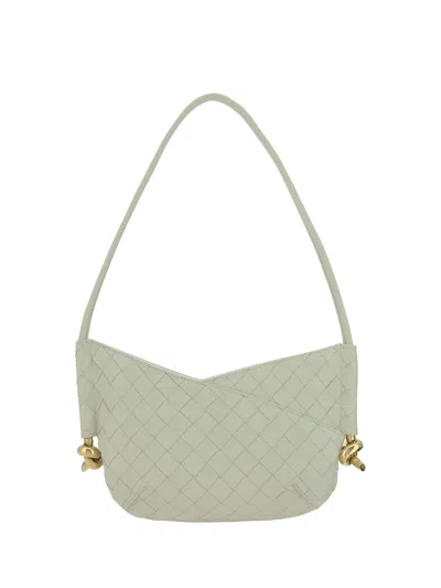 Bottega Veneta Women Mini Solstice Shoulder Bag In White
