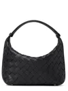 Bottega Veneta Mini Wallace Handbag In Black