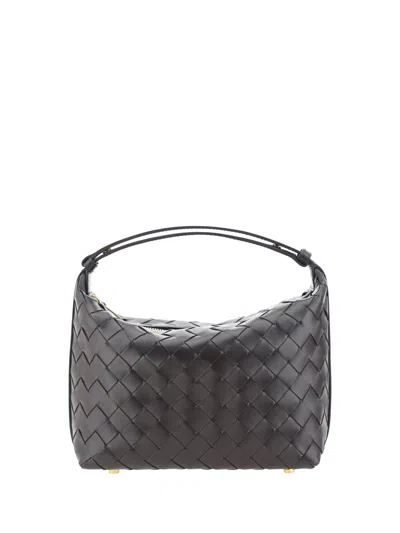 Bottega Veneta Women Mini Wallace Handbag In Brown