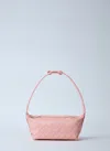 Bottega Veneta Women Mini Wallace Handbag In Pink