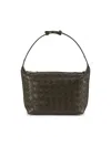 Bottega Veneta Women's Mini Wallace Leather Top-handle Bag In Brown