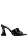 Bottega Veneta Cha-cha Patent Leather Mules In Black