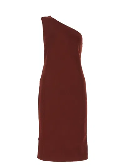 BOTTEGA VENETA WOMEN'S ONE SHOULDER KNIT DRESS