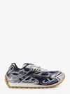 Bottega Veneta Women Orbit Low-top Sneakers In Technical Fabric In Metallic