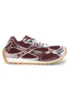 Bottega Veneta Women Technical Fabric And Mesh Orbit Running Sneakers In Brown