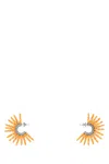 Bottega Veneta Embellished Earrings In Multicolor