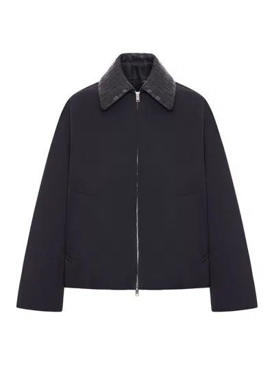 Bottega Veneta Women Padded Jacket In Matt Nylon In Black