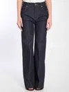 Bottega Veneta Palazzo Jeans In Blue