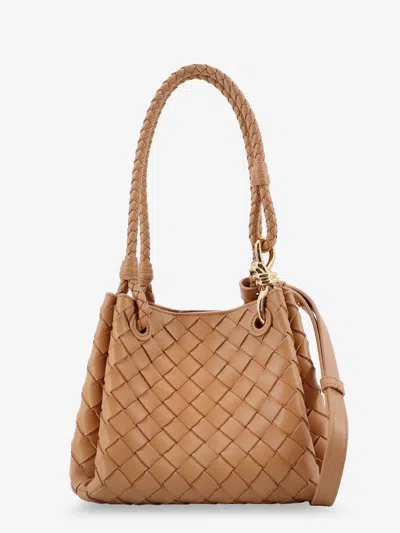 Bottega Veneta Women Parachute Small Leather Crossbody Bag In Multi