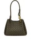 Bottega Veneta Women Parachute Small Leather Handbag