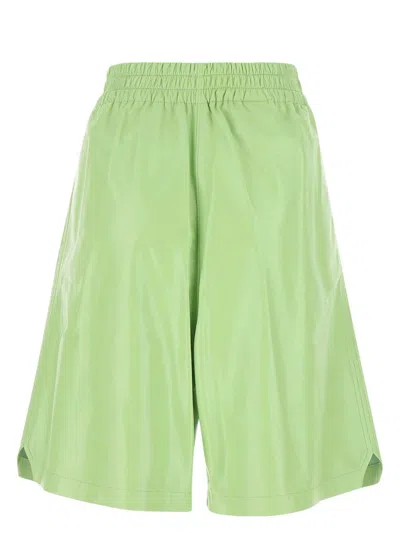 BOTTEGA VENETA WOMEN'S PASTEL LEATHER SHORTS
