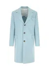 Bottega Veneta Viscose And Silk Twill Coat