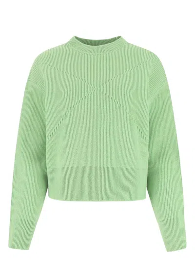 BOTTEGA VENETA WOMEN'S PASTEL STRETCH CASHMERE BLEND SWEATER