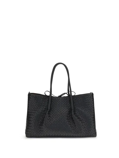 Bottega Veneta Women Pinacoteca Tote Bag In Black