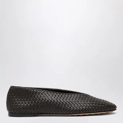 Bottega Veneta Women Pink Ballerina Color Fondente In Brown