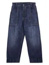 Bottega Veneta Designer Wide-leg Denim Jeans For Women In Blue