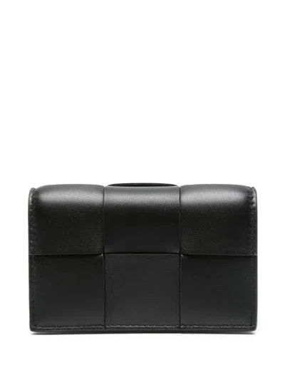 BOTTEGA VENETA BOTTEGA VENETA WOMEN CASSETTE LEATHER CARD CASE