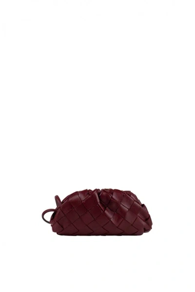 Bottega Veneta Women Pouch Purse In Red
