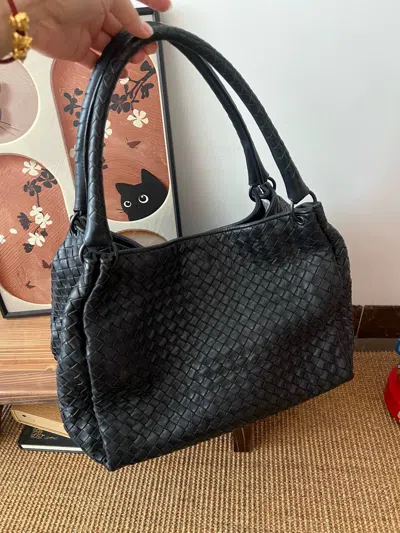Bottega Veneta Women Pre-loved Bag Very Good Condition In Black