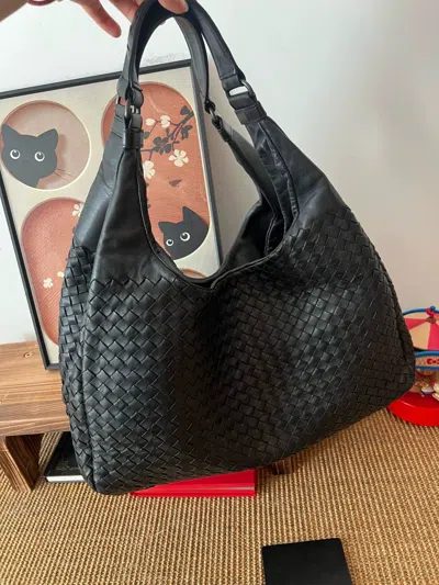 Bottega Veneta Women Pre-loved Bag Very Good Condition In Black