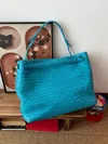 Bottega Veneta Women Pre-loved Bag Very Good Condition In Blue