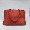 Bottega Veneta Women Pre-loved Bag Very Good Condition In Red