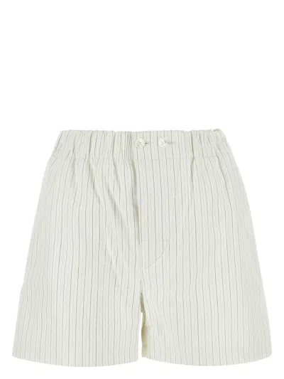 Bottega Veneta Women's Printed Leather Shorts