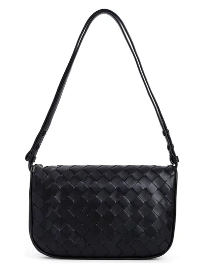 Bottega Veneta Women's Puffleather Clutch In Black