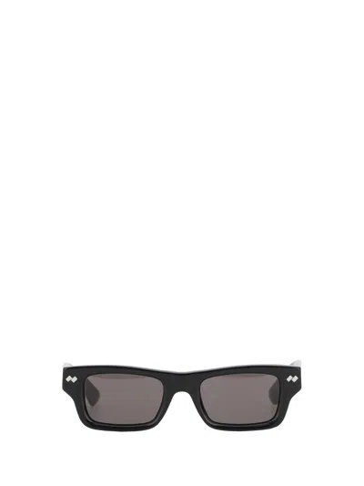 Bottega Veneta Women Rectangular Sunglasses In Black-black-grey