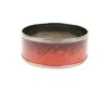 Bottega Veneta Women's Red / Black Enamel Metal Woven Print Small Bracelet In Red / Black