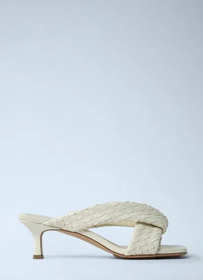 Bottega Veneta Women Riva Mule Sandals In Black