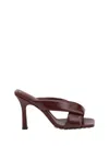 Bottega Veneta Women Riva Mule Sandals In Multicolor