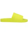 Bottega Veneta Women's Rubber Resort Slide (authentic Pre-loved) In Yellow