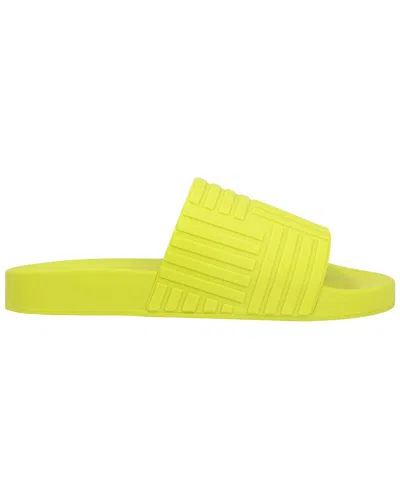 Bottega Veneta Women's Rubber Resort Slide (authentic Pre-loved) In Yellow