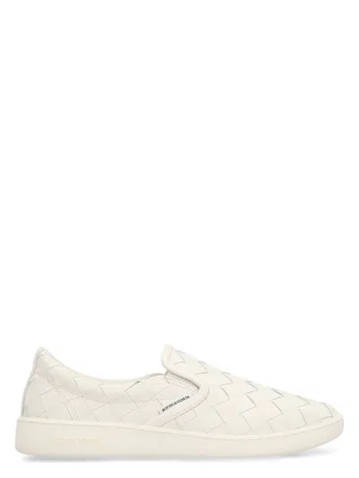 BOTTEGA VENETA WOMEN'S SAWYER LEATHER SNEAKERS