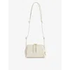 Bottega Veneta Womens Sea Salt-m Brass Loop Leather Crossbody Bag In Sea Salt-m Brass